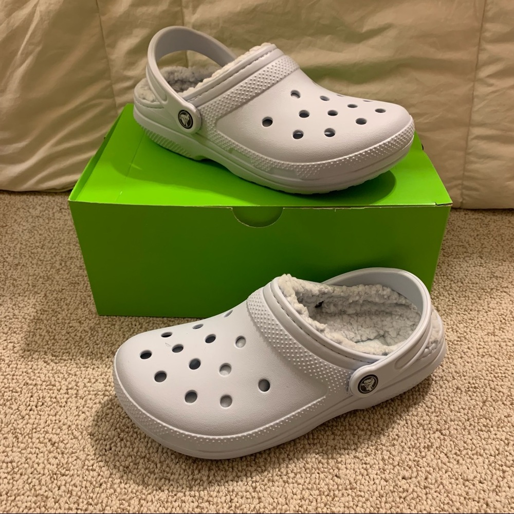 Crocs Classic Lined Clog W7/M5 Mineral Blue